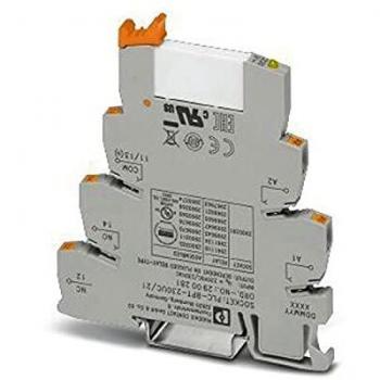Phoenix Contact PLC-RPT-230UC/21 Modular Relay, SPDT, 230V AC/DC for DIN Rail