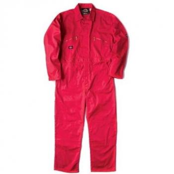 DICWD4839R-48T - Dickies Redhawk Coverall Red size 48 Tall