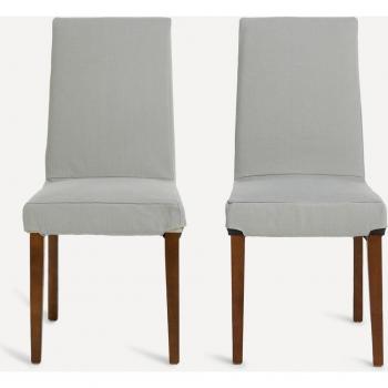 Conjunto de 2 elegantes fundas para silla - El Corte Inglés