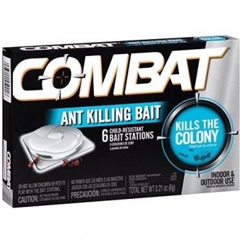 Combat Ant sistema de matar, seguridad, Mata reina y Colony, 6/caja, se vende como 1 caja