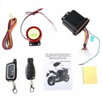 Motocicleta Moto Scooter antirrobo Seguridad remoto Sensor de vibración alarma seguridad bidireccional