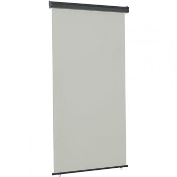 Toldo lateral de balcón gris 117x250 cm