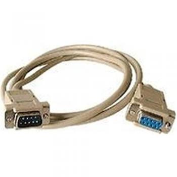 Cable Serial Microconnect DB9-DB9 2m Gris Male-Male RS-232