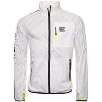 Superdry Hombre Chaqueta Training Flyweight Óptico XS