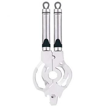 Bergner 34.4 cm Abrelatas de Tarro, Acero Inoxidable, 34,4 cm, SS 18/0