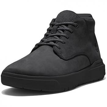 Zapatillas Timberland Seneca Bay Chukka de cuero negro para hombre - Talla 41.5