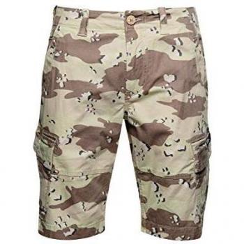 Superdry Men's Core Cargo Shorts Desert Camo Size 30