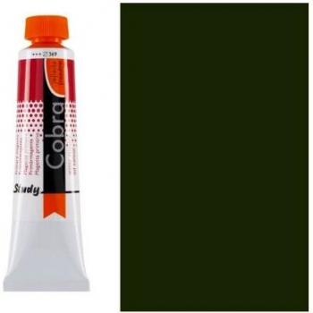 Royal Talens Cobra Artists' Water Mixable Oil Color, 40ml Tube, Olive Green
