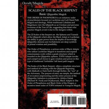 Scales of the Black Serpent: Fundamental Qlippothic Magic by Michael Ford
