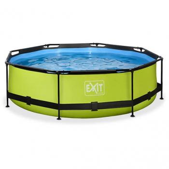Exit - Piscina Lime verde diámetro 300 x 76 cm con filtro