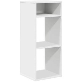 Estantería librería blanca 34x31x80 cm madera contrachapada Vidaxl