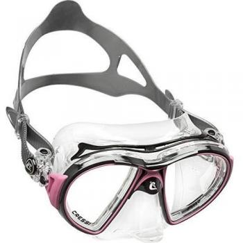 Cressi Air Máscara, Unisex Adulto, Transparente/Rosa, Talla Única