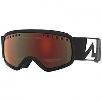 Marker 4:3 Black w/Surround Mirror Gafas de esquí, Unisex niños, Negro, Talla única