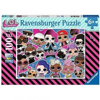 Ravensburger-LOL Surprise Puzzle L.O.L, 100 piezas XXL, color surtido,
