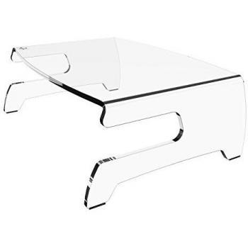 Dataflex 44.66 - Soporte de sobremesa para Monitor, Transparente