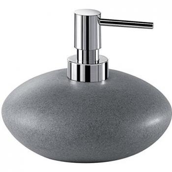 Gedy 19850800200 Dosificador de Jabón Mitra, Gris
