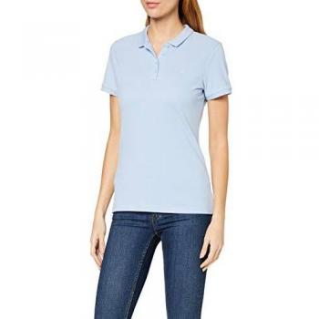 Wrangler Polo, Azul (Cashmere Blue X2B), Large para Mujer