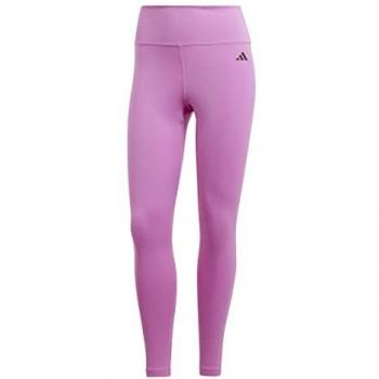 Mallas Adidas Essentials High-waisted 7/8 Rosa para mujer, tamaño L, modelo TE 78 TIG