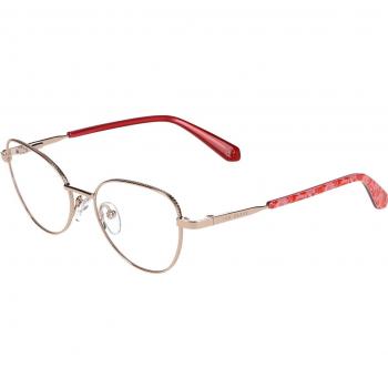 Ted Baker TBB998 401 Gafas Recetadas para Mujer Dorados con armazón dorado y lentes de prescripción de 48 mm
