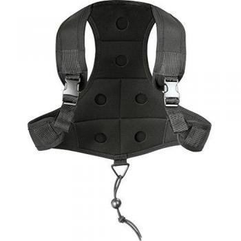 Cressi Back Weight Chaleco Portalastre, Unisex Adulto, Negro, Talla Única