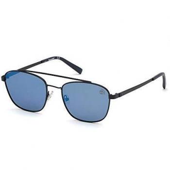 Timberland Polarized Aviator Sunglasses TB9168 Matte Black Grey