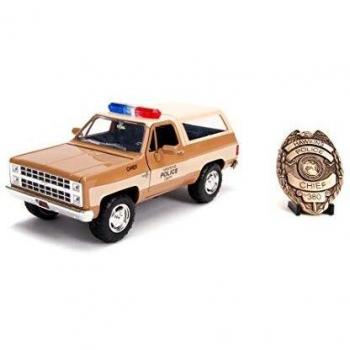 Coche metal Chevy K5 Blaze 1980 Stranger Things + placa