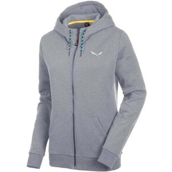 Salewa Solidlogo 2 Co W Fz Hdy - Sudadera para mujer, color gris, talla 48/42