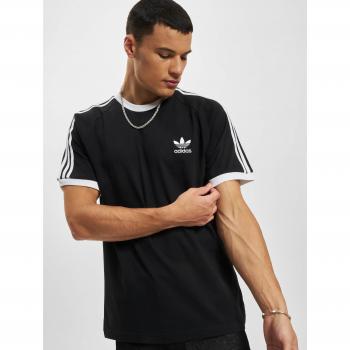 Camiseta Adidas Originals 3-Stripes para Hombre, Color Negro, Talla XXL