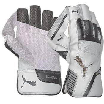 Puma evoPOWER de Cricket 2017 se – Guantes de cricket, Blanco