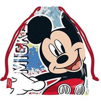ARDITEX WD13796 Bolsa Merienda 26.5X21.5cm de Disney-Mickey