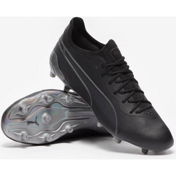 Puma Botas de Fútbol King Ultimate FG/AG, Zapatillas Deportivas Unisex Adulto, Color Black-Asphalt, Talla 42 EU