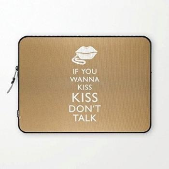 oransuger Electronics fundas neopreno portátil 160719 - 8 If You Wanna Kiss Don't Talk 15-15.3 inches