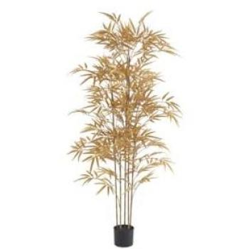 Árbol Artificial de Bambú Dorado - Altura 165 cm - BAMBOUSERAIE