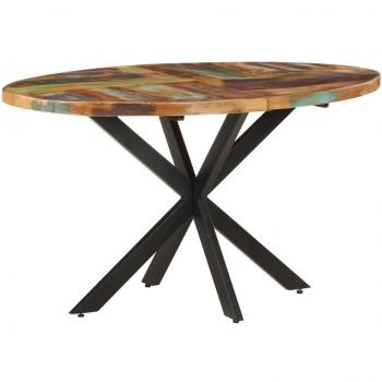 Reclaimed Wood Dining Table 55x31.5 - Solid Construction