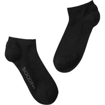 Calcetines mujer tobilleros negros de bambú - Talla 34-40