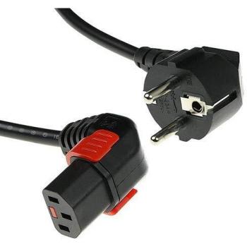 NETZKABEL/POWERCORD CEE7/7-C13 Lock D 1M