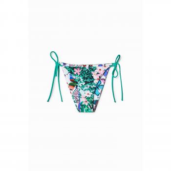 Bajo de bikini verde para mujer Desigual Berenice II