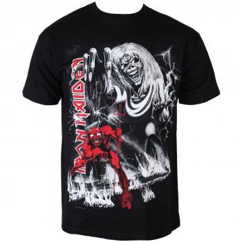 Iron Maiden Number Of The Beast Jumbo T-Shirt (Unisex Medium) - Rock Off