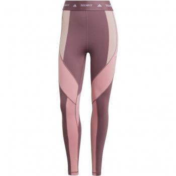 Mallas de fitness adidas Techfit 7/8 Colorblock mujer rosa