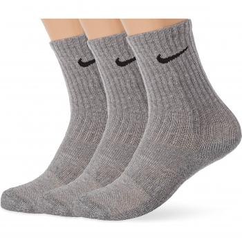 Nike Performance Cushioned Crew, Calcetines Unisex Niños, Gris