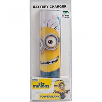 Tribe Minions Despicable Me - Cargador externo portátil móvil universal con salida USB
