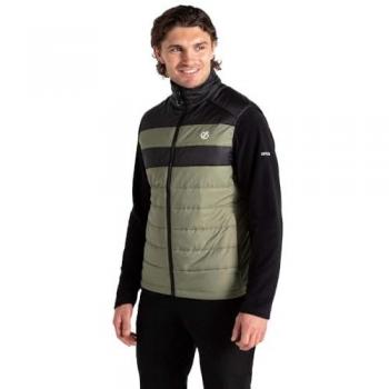 Dare2b Men's Touring II Outdoor Vest - Olivine Green / Black, Size S