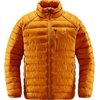 Haglöfs Essens Mimic Chaqueta Pluma Sintética, Niños, Desert Yellow, 146