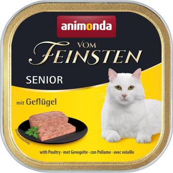 Animonda vom Feinsten Senior para gatos mayores - 6 x 100 g - Con ave