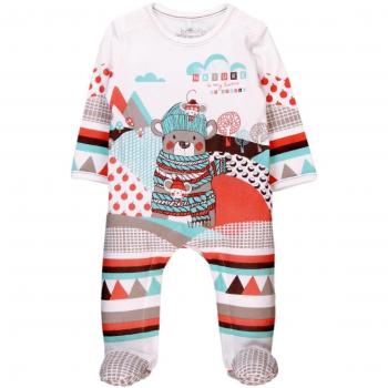 Bóboli 114051, Pelele para Bebé-Niños, Blanco