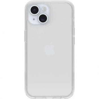 Funda OtterBox Symmetry Transparente para iPhone 15/14/13, Resistente a Golpes y Caídas, Compatible con MagSafe, Testada bajo Estándares Militares