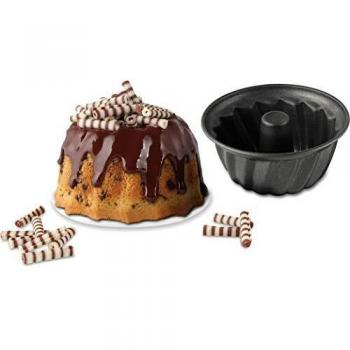 Dr. Oetker Back-Freude Classic Molde Bundt, Acero, Negro, 10 cm