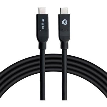 Cable USB C 3.2 Gen 2 de 4,6 m con carga de 100 W y transferencia de datos a 10 Gbit/s - Kramer Electronics C-U32/MFF-15