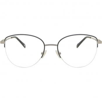 Cat Eye Full Rim Metal Women's Prescription Glasses - Blue Size 54 - Blue Light Block Available - SmartBuy Collection