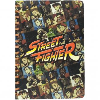 GB eye LTD, Street Fighter, Characters, Cuaderno A5